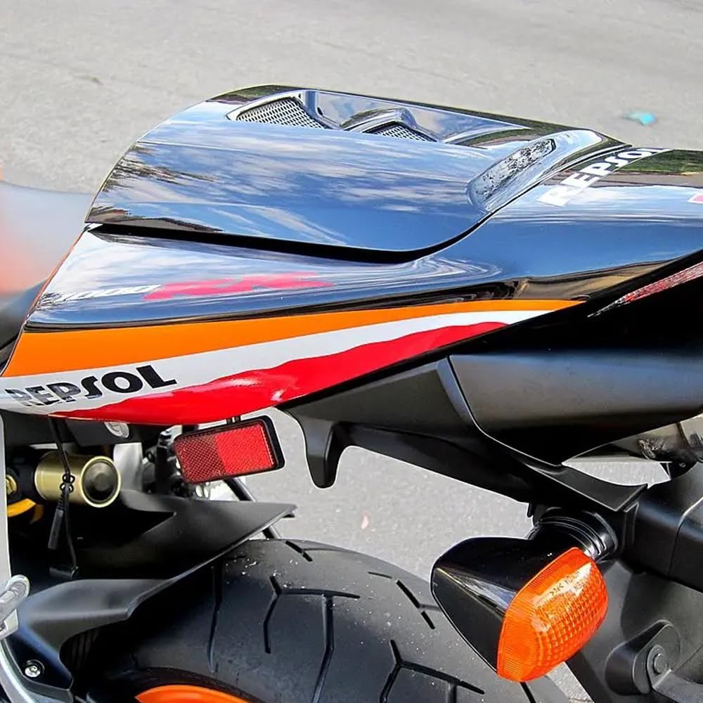 ABS Plastic Rear Seat Cowl Cover Fit for Honda CBR1000RR 2004 2005 2006 2007 CBR 1000 RR 04-07 Motorbike Rear Seat Cover ABS Plastic Rear Seat Cowl (Glossy Black)