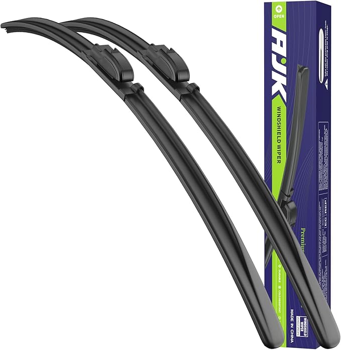 AJK Wiper Blades for Hyundai Elantra 2008 2009 2010, 2 Piece All Weather OEM by AJK