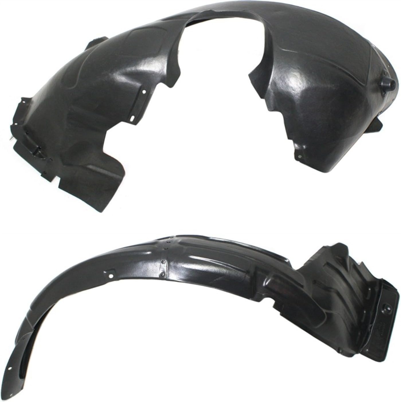 Suitable for 2-Piece Front Fender Liners for 2013-2018 Ford C-Max - Driver and Passenger Side Inner Replacement