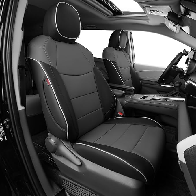 EKR Sienna Seat Covers for 2011-2020 Toyota Sienna LE, XLE Premium 2nd Row by EKR