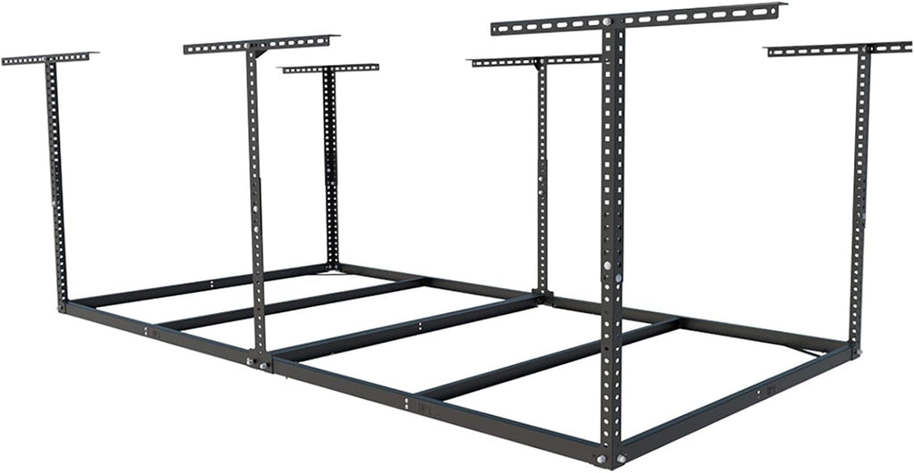 FLEXIMOUNTS 4x8 Overhead Garage Storage Rack without Decking, Storage