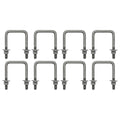 a.a square u bolt with hardware for boat, main product view