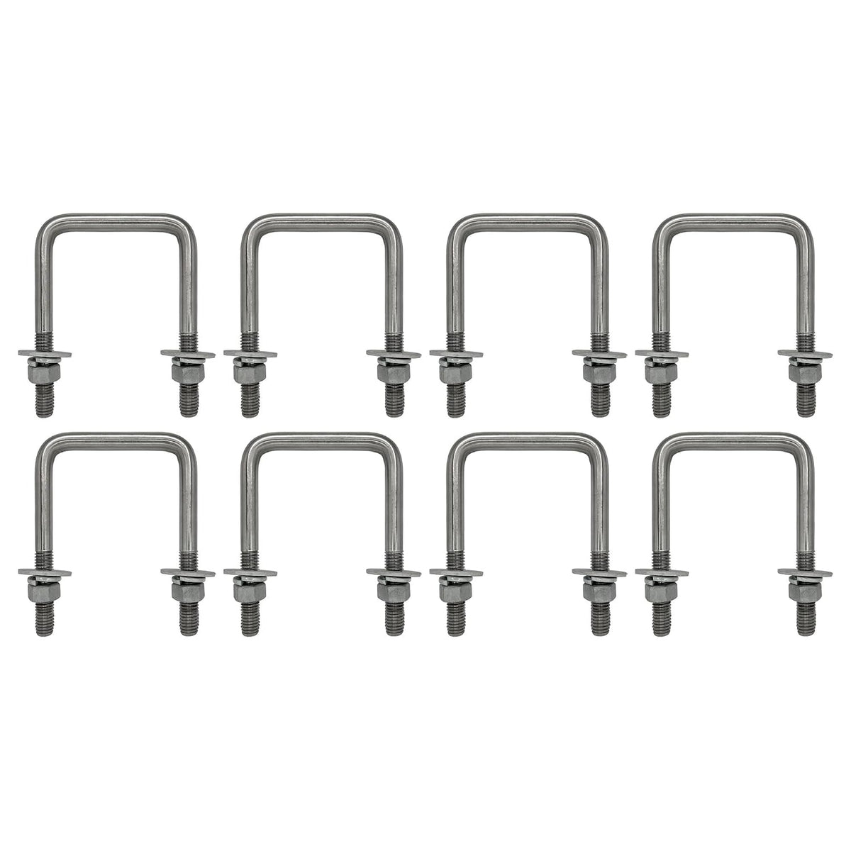a.a square u bolt with hardware for boat, main product view