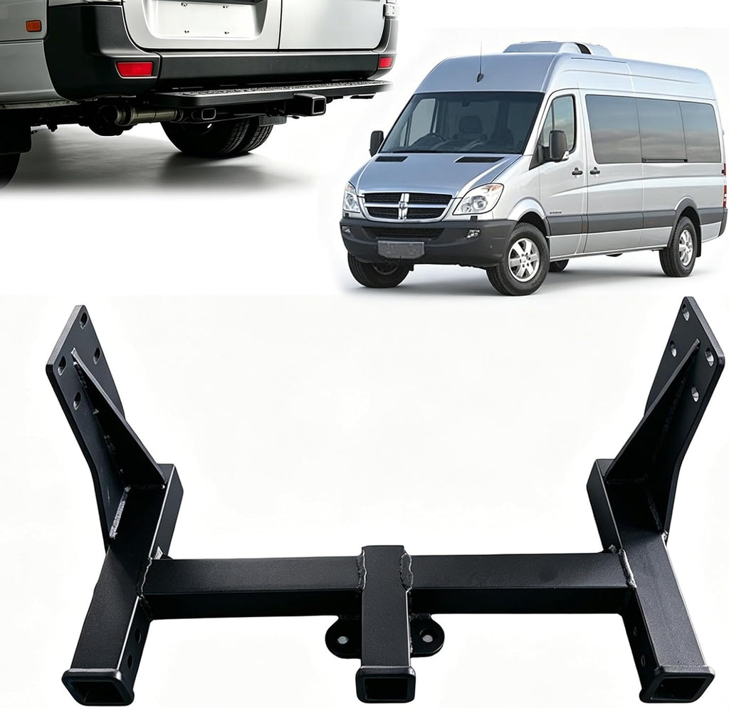 Rear Trailer Hitch for Dodge Sprinter 2007–2019 2020 2021 2022,Black