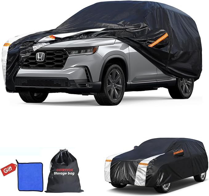 Honda Pilot Car Cover 100% Waterproof All Weather, Gift by FocusonQualityServiceHear