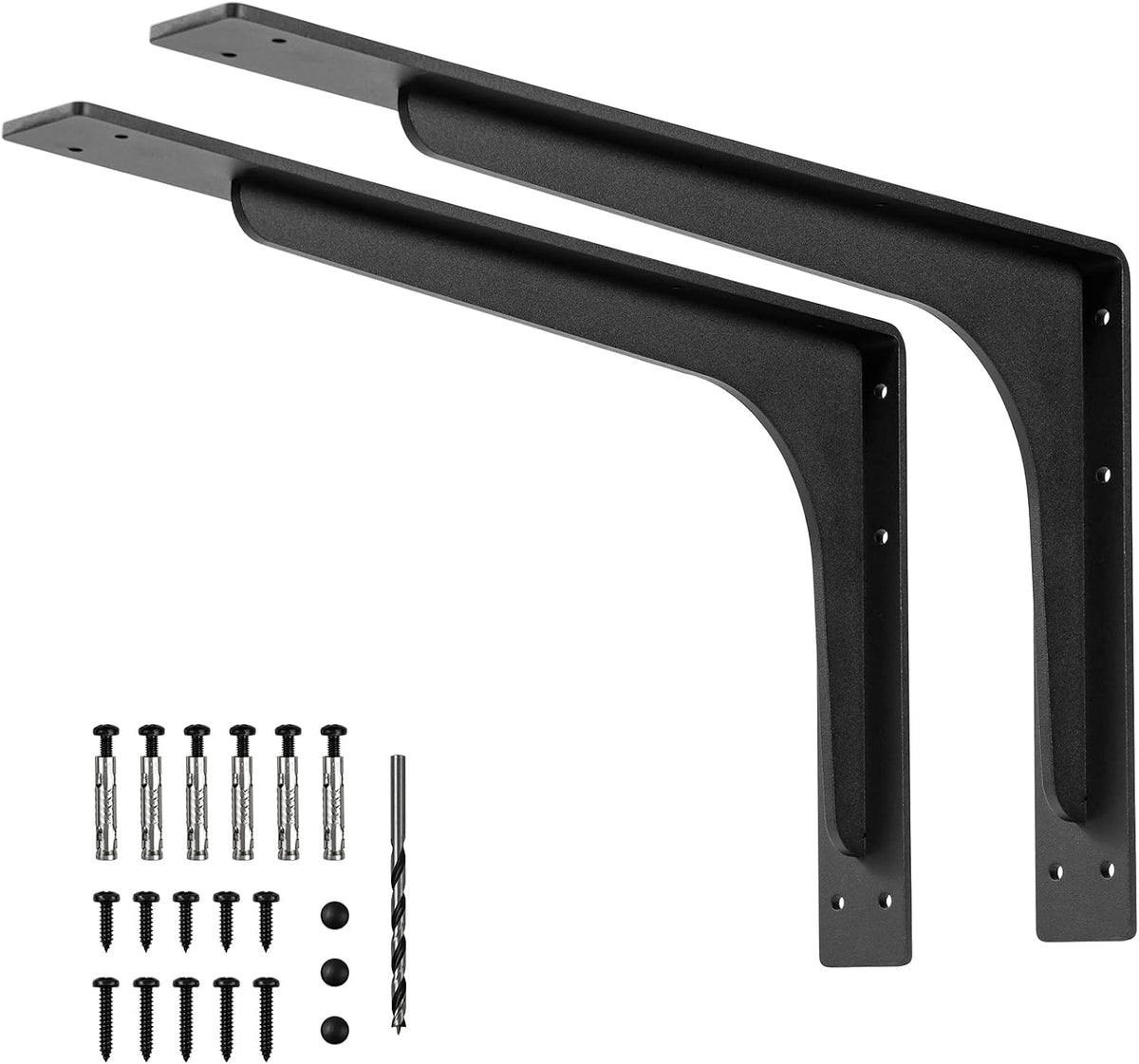 24 inch x 14.2 inch shelf brackets,l shelf, main product view