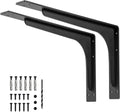 24 x14.2 inch shelf brackets,l shelf brackets,vertical angle, main product view