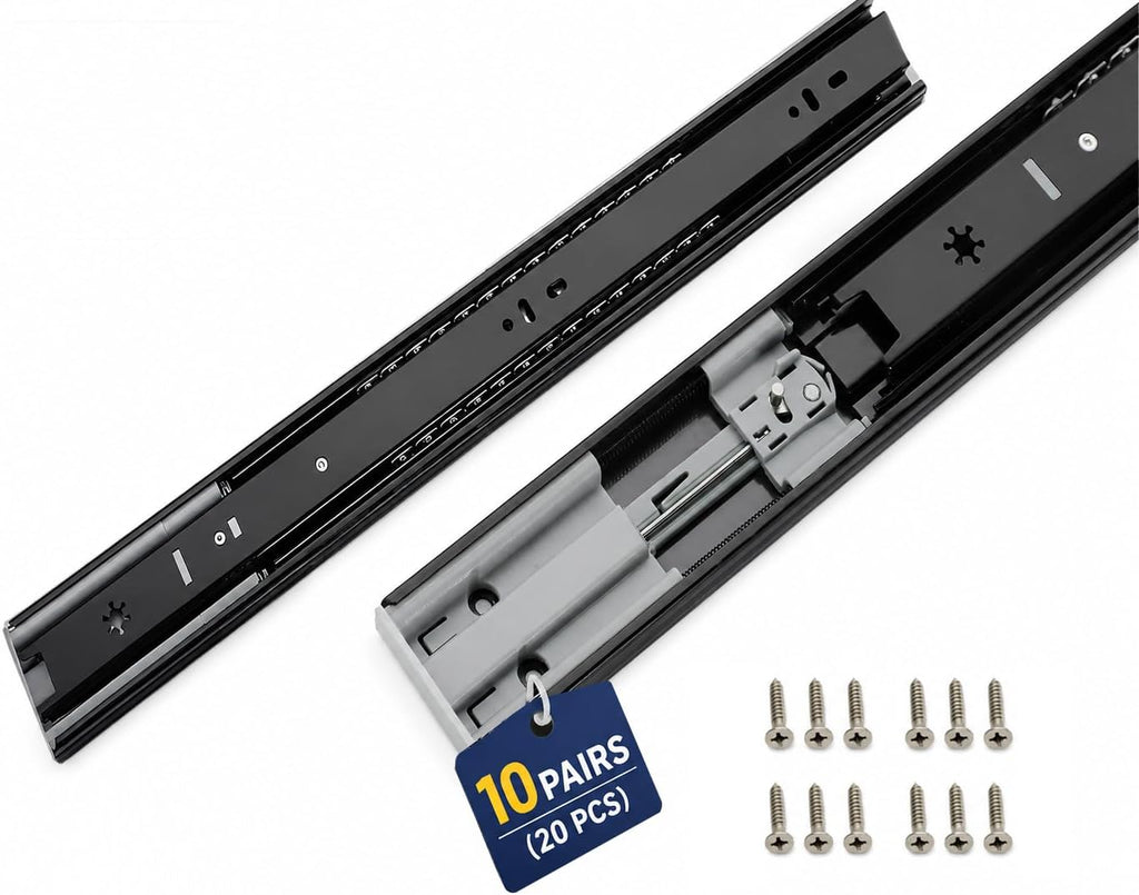 20 inch soft close drawer slides 10 pairs, main product view