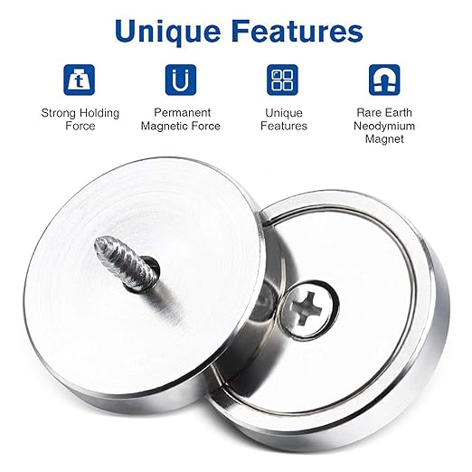 LOVIMAG Neodymium Cup Magnets, 110LBS Holding Force Strong Rare Earth Magnets - Image 5