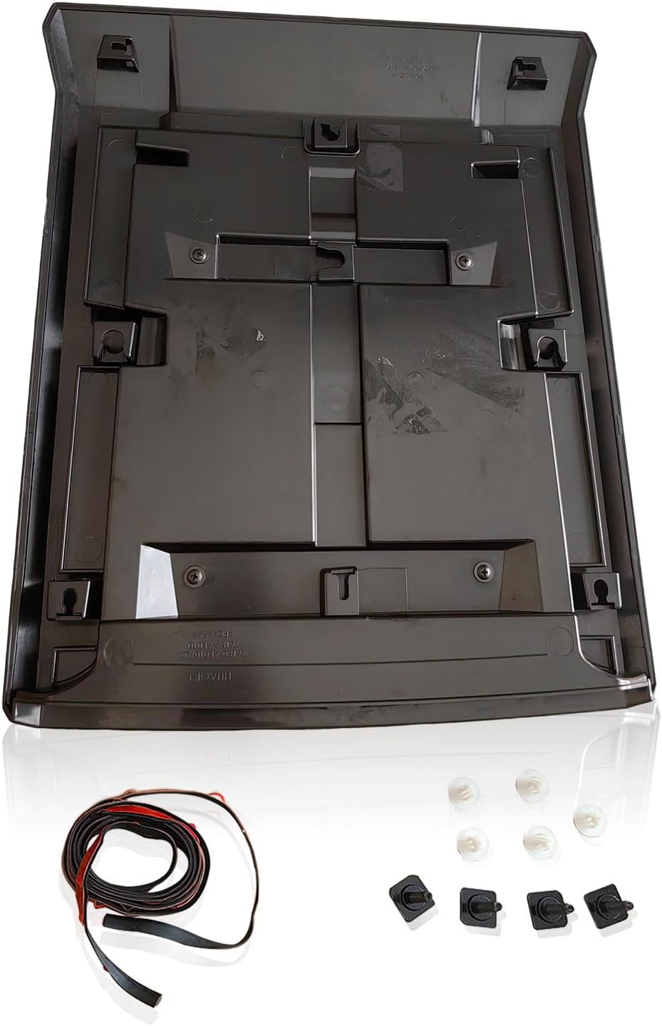 76181-AK900 Glossy Black Hood Scoop and Hood Bulge fit for Tacoma 2024-2025 76181AK900