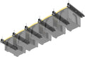torack garage 16" studs ceiling bin storage rack, main product view