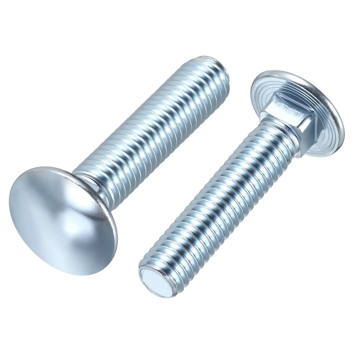 5/16"-18x1-1/2 carriage bolt white galvanized, main product view