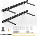 floating shelf hardware heavy duty hidden shelf brackets, main product view
