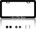 Black White Mountains License Plate Frame Mountain License Plate Frames by HOWKWAWY