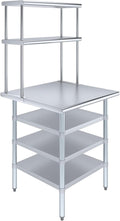 Amgood 30" x 30" Stainless Steel Work Table by AmGood