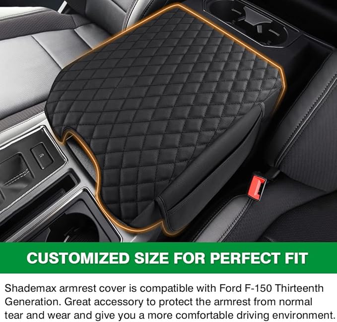 Shademax Custom Fit for Center Console Cover 2015-2020 Ford F-150 F150 / - Image 6