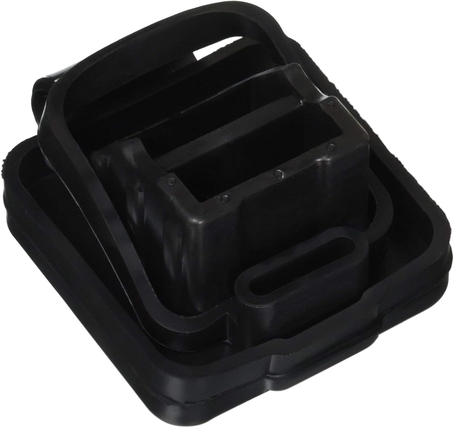 Mopar 1 Pack 82208455AB Hitch Plug, 2", Black, Logo