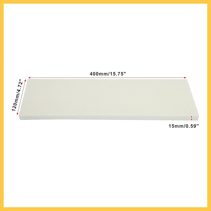 400x120x15mm Auto Garage Wall Guard Door Bumper Protector Anti Collision Water - Image 3