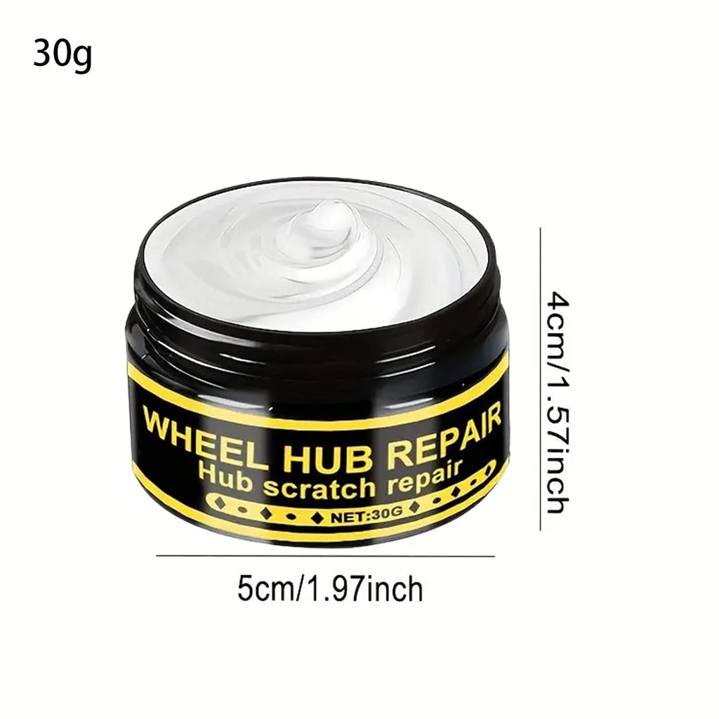 Wheel Rim Repair Kit - Scratch Wax and Metal Polishing Set for Chrome Surfaces | Ideal for Aluminum, Motorcycle, Boat, Truck, Car Door, Bumper, and Automotive Detailing Projects