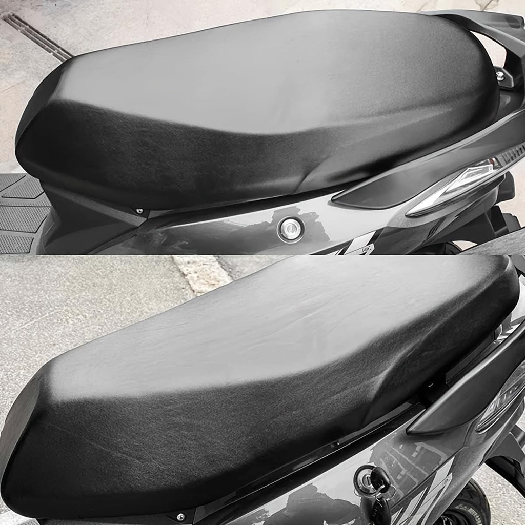 Motorcycle Seat Cover, Universal Seat Cover Soft Anti-Slip Cushion Seat Elastic Seat Cover Waterproof Heat-Insulating Sun-Proof Seat Pad for Dirt Bike Motorcycle Scooter Motorbike