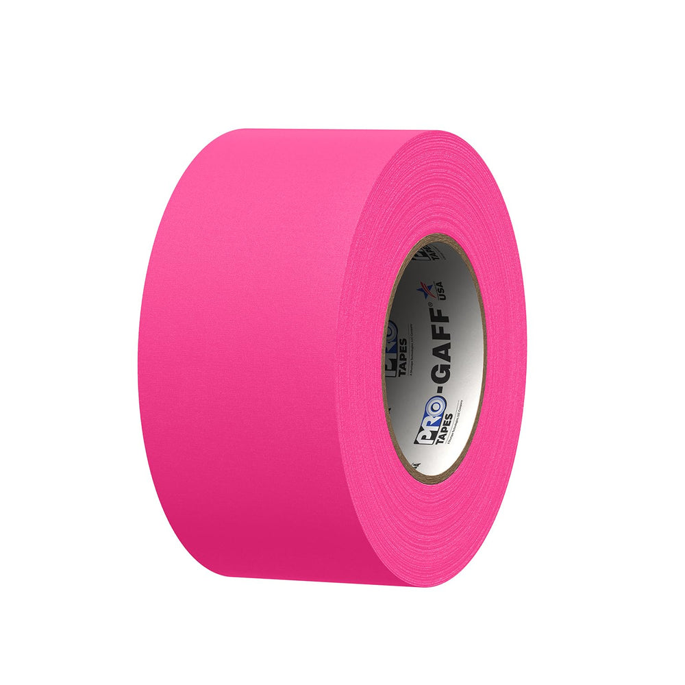 3" Width ProTapes Pro Gaff Premium Matte Cloth Gaffer's Tape With Ru...
