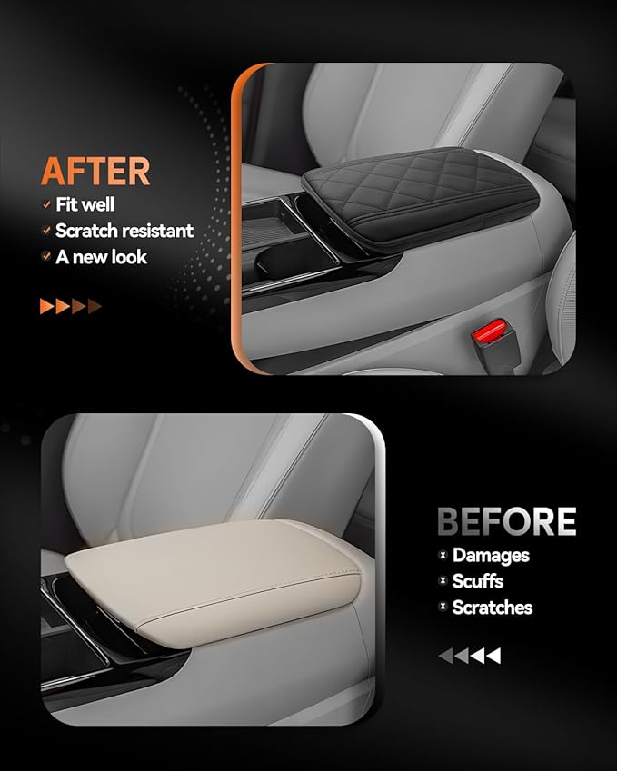 CDEFG for 2025 Hyundai Tucson Center Console Cover Armrest Cover for Tucson - Image 3