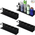 4 Pack Spray Can Holder Organizer, Wall-Mounted Steel Spray Bottle Rack by sogiv
