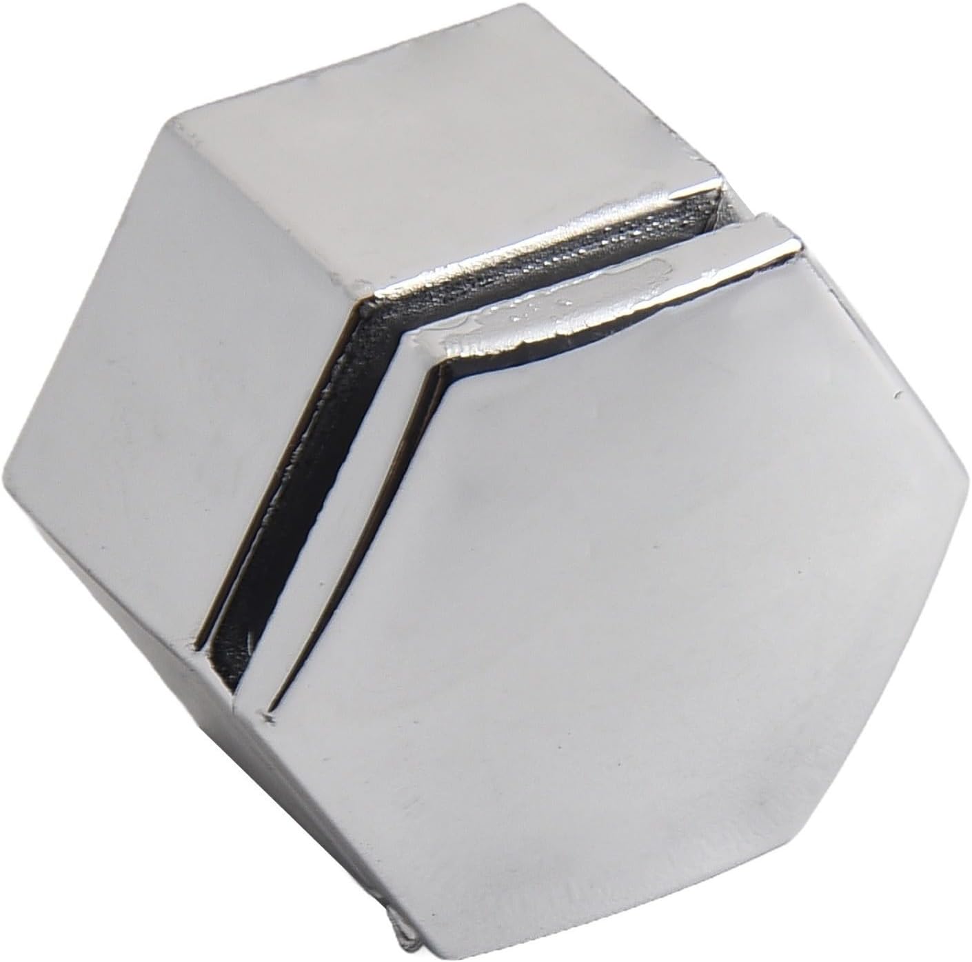 22mm Chrome Wheel Nut Covers 20 Pack with Remover Tool, ABS Hex Bolt to Prevent Rust and Enhance Finish