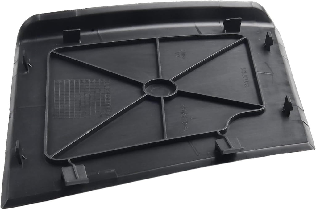 Rear Trunk Taillight Cover Replacement for MK6 ABS Tailgate Inspection Cover Pair 5K6867657 5K6867658 Direct Fit Black Car Rear Light Housing Cap ABS Material Easy Installation for Golf MK6