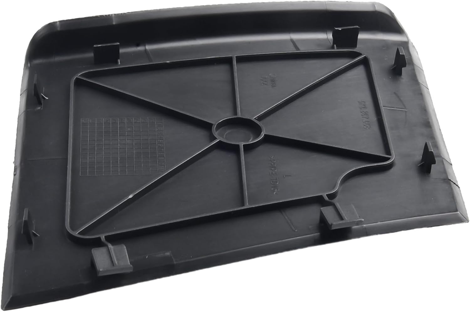 Rear Trunk Taillight Cover Replacement for MK6 ABS Tailgate Inspection Cover Pair 5K6867657 5K6867658 Direct Fit Black Car Rear Light Housing Cap ABS Material Easy Installation for Golf MK6