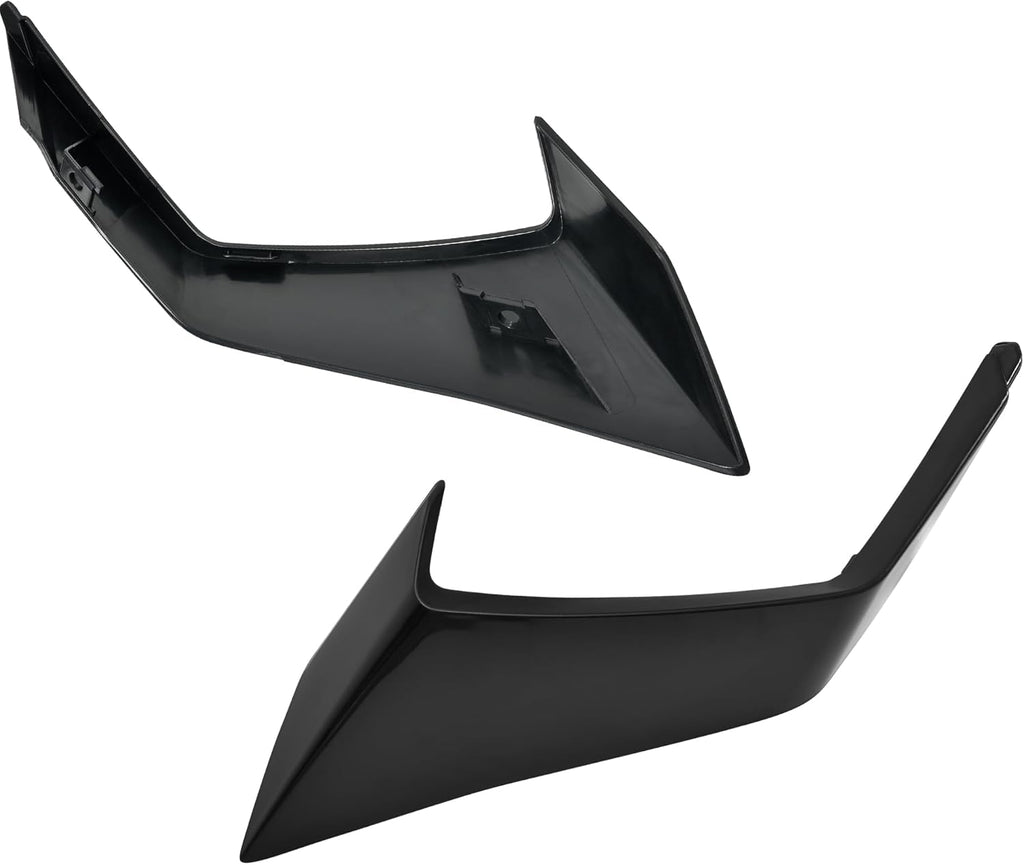 SAUTVS Black Rear Left & Right Taillight Trim Panel Kit for Can-Am Maverick R MAX X RS RC 2024-2026 Models Accessories, Replace #708303788#708303789