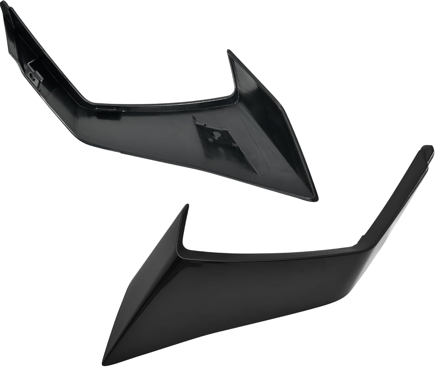 SAUTVS Black Rear Left & Right Taillight Trim Panel Kit for Can-Am Maverick R MAX X RS RC 2024-2026 Models Accessories, Replace #708303788#708303789