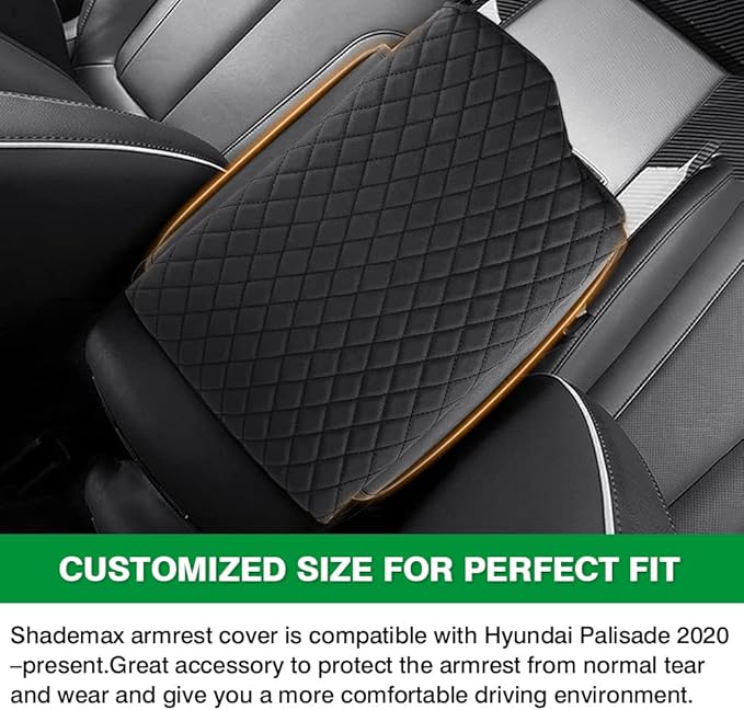 Shademax Custom Fit for Center Console Cover Hyundai Palisade 2020 2021 2022 - Image 6