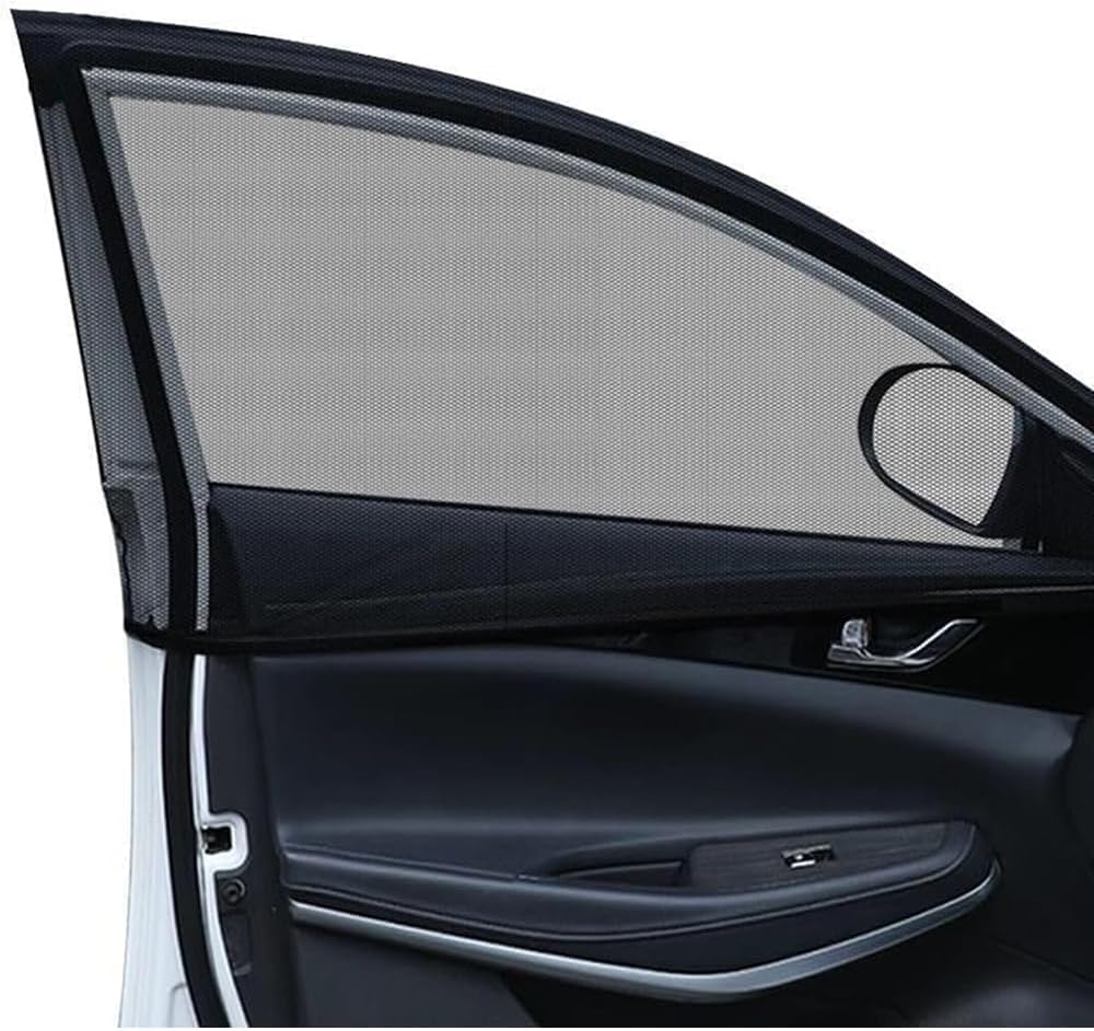 4 Pack Custom Fit Car Window Bug Net for Kia Sportage 2023 2024 2025, Anti-Mosquito Breathable Automotive Camping Sunshade Privacy Screen,B SUV Models