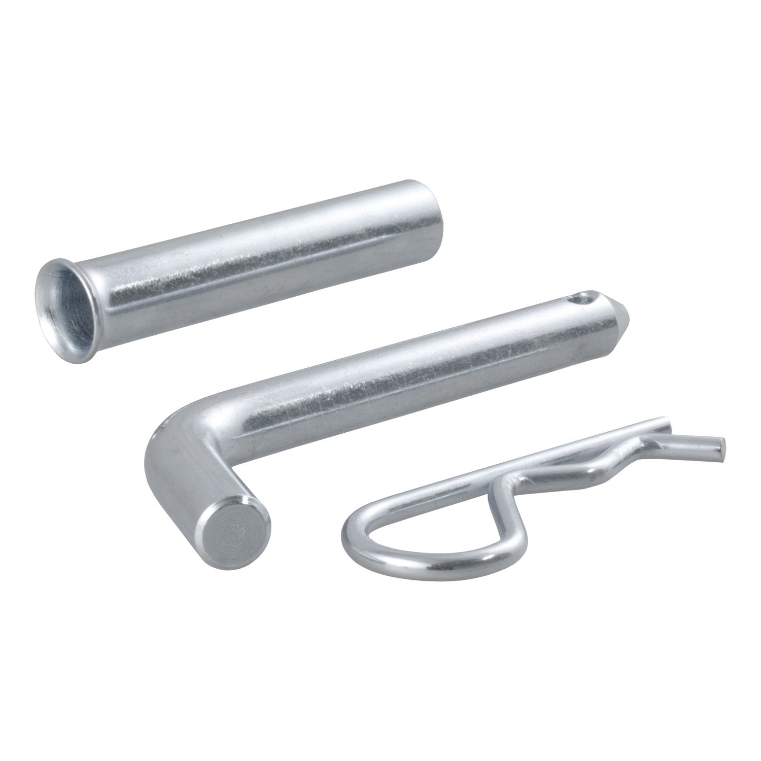 CURT 21502 Trailer Hitch Pin & Clip, 1/2-Inch Diameter with 5/8-Inch Adapter, Fits 1-1/4 or 2-Inch Receiver