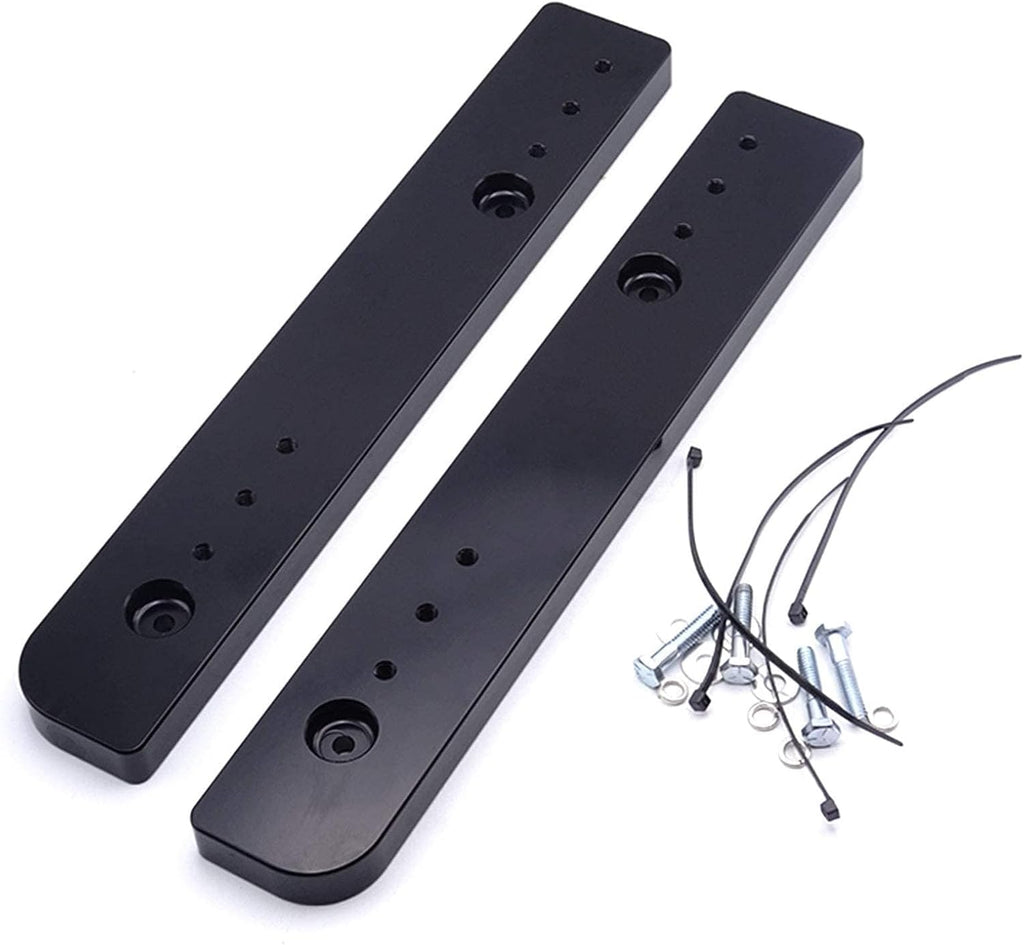 Dasen 1-3" Adjustable Rear Tour Pack Relocator Mount Plate Kit Compatible with Harley Touring Road King Street Electra Road Glide Trikes 2014-2025