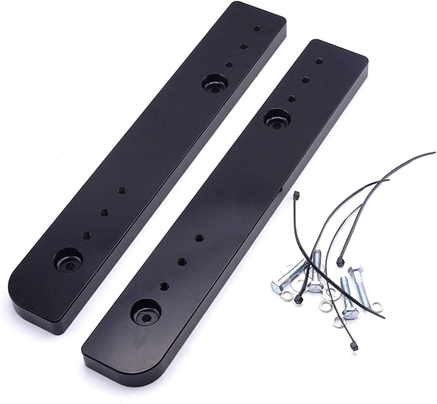 Dasen 1-3" Adjustable Rear Tour Pack Relocator Mount Plate Kit Compatible with Harley Touring Road King Street Electra Road Glide Trikes 2014-2025