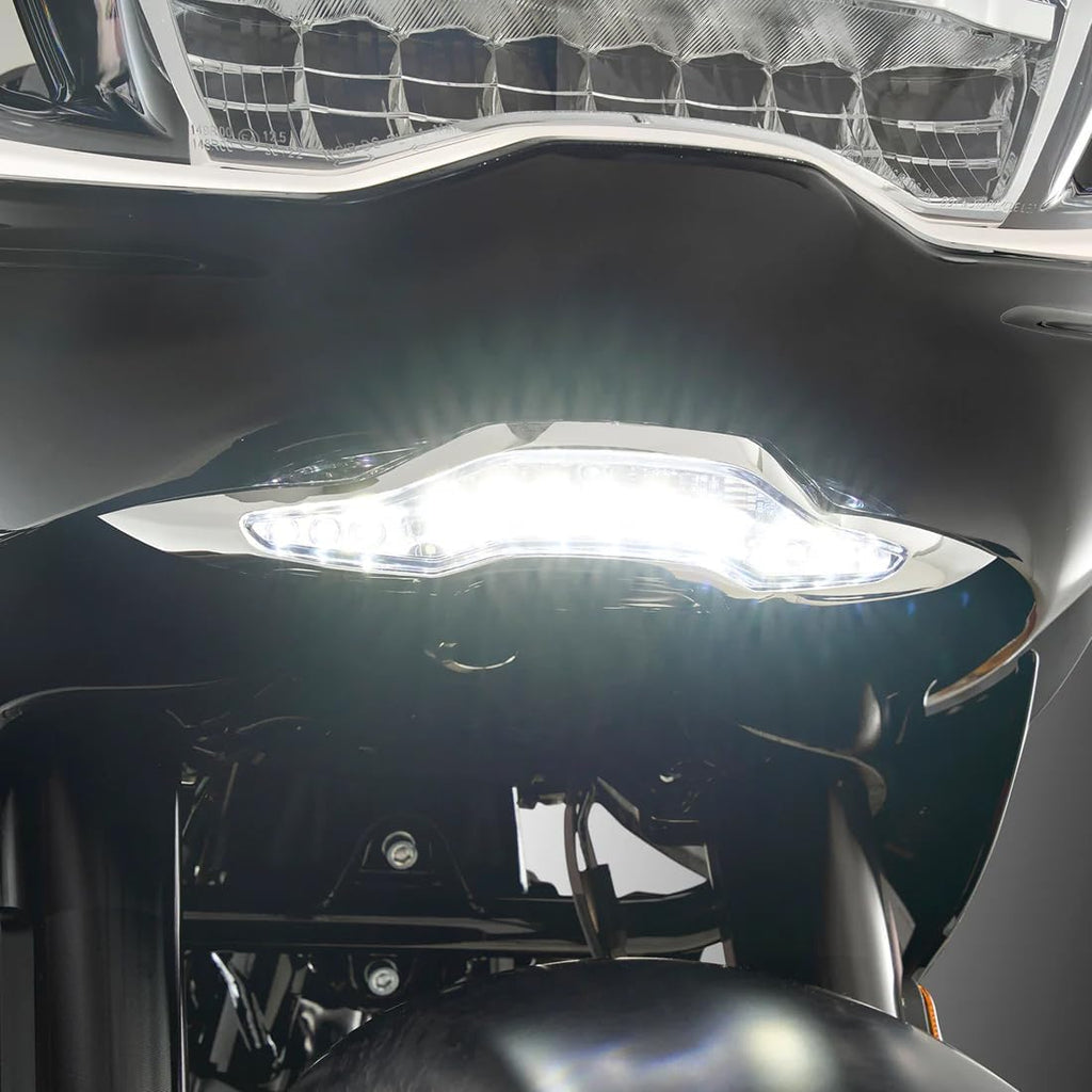LED Lower Fairing Light Running Turn Signal For Touring Road Glide FLTRX 2024-UP,CVO Road Glide FLTRXSE,CVO Road Glide ST FLTRXSTSE 2024-UP,Plug-and-Play