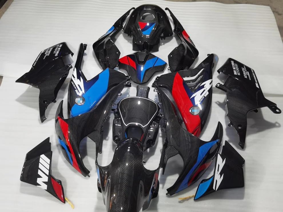 S1000RR Motorcycle Rear Seat Cover Cowl for BMW S1000RR M1000RR 2023 2024 2025 Real Full Carbon Fiber Tail Rear Passenger Seat Cover for Pillion Seat