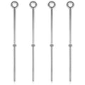 leifide 4 pack 1/2" x 18" eye bolt, main product view