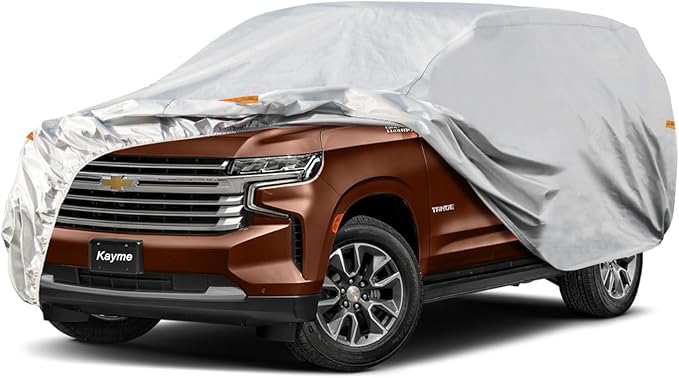 Kayme Large SUV Car Cover Waterproof All Weather by kayme