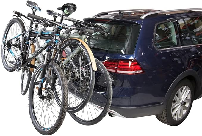 Saris Bones EX 3-Bike Trunk Rack Bicycle Carrier, Anti-Sway Straps, Fits Most - Image 7