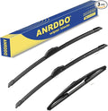 3 wipers Replacement for 2017-2022 KIA Sportage/2019-2021 2022 2023 Hyundai by ANRDDO