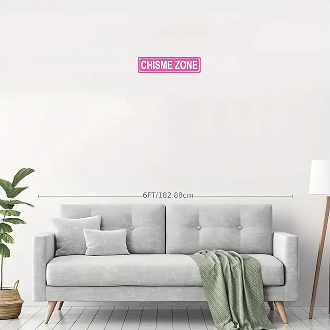 CHISME ZONE Space Metal Tin Street Sign Bar Cafe Garage Cave Home Room Wall - Image 3