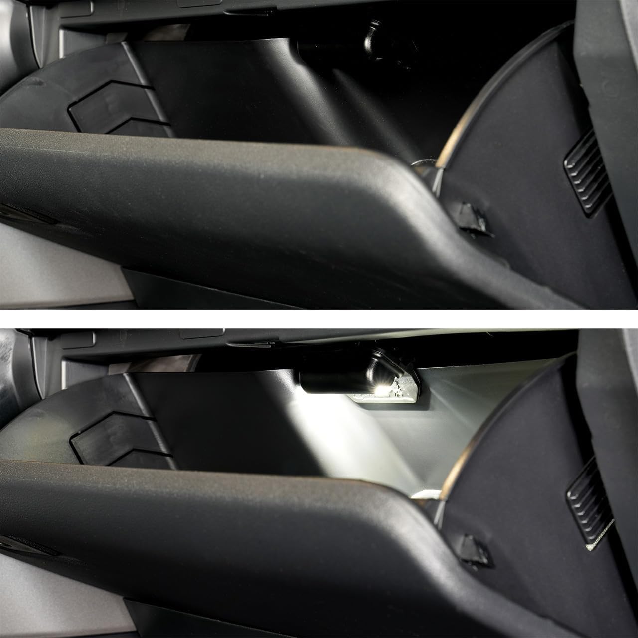 IAG Glove Box LED Light for Ford F-150 2020+ 14th Generation | Lights your glove box, plug-and-play install, no wiring or drilling, auto on/off timer