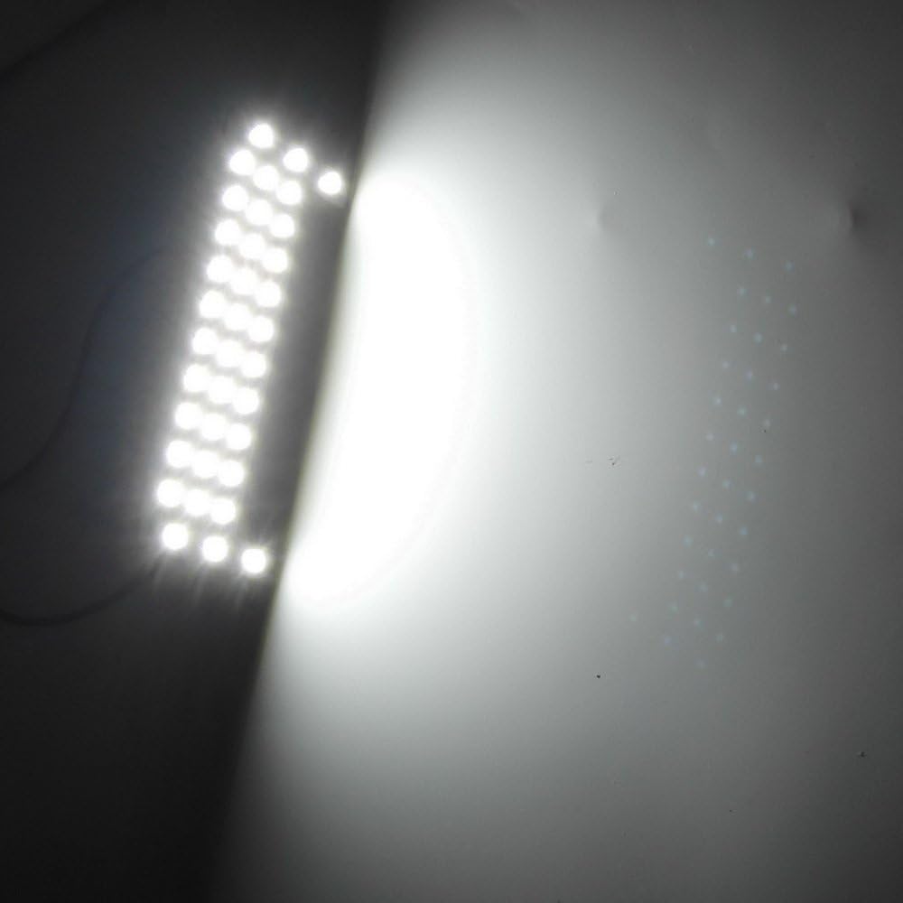 3 Pcs LED Car Interior Reading Lights for Toyota Prius 30 series,72 LEDs 2835 SMD 6000K White, High Brightness