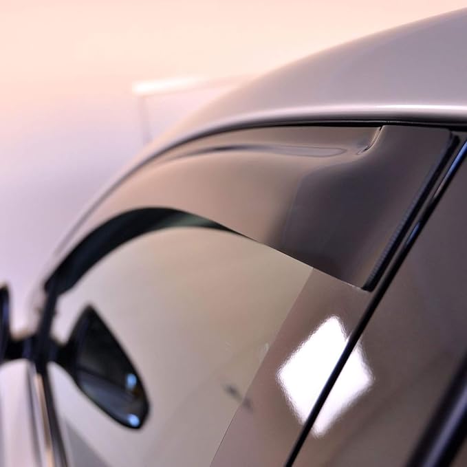94382 Sunproof Waterproof Side Window Wind Deflector Window Visor fit - Image 3