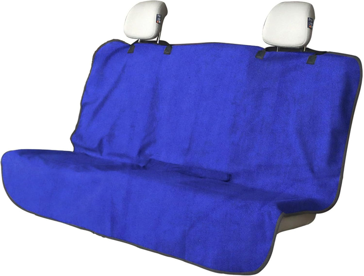 Back Seat Cover for Car Trucks Van SUV, Waterproof Rear Bench Towel Seat Covers