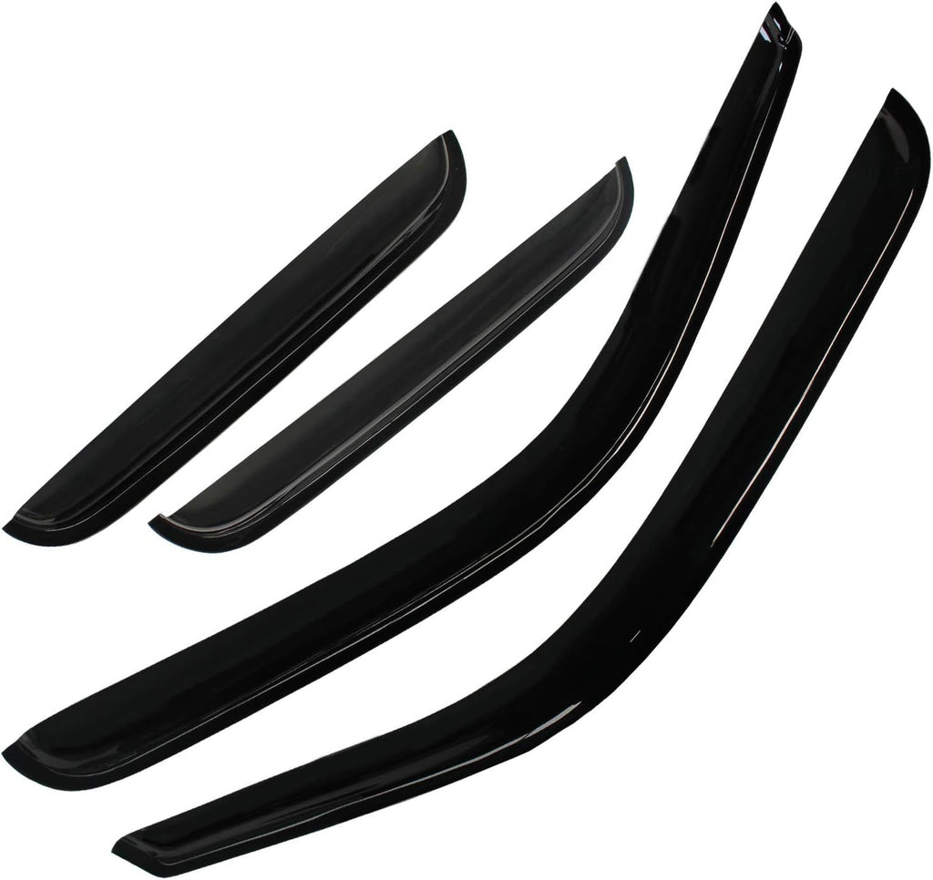 4pcs Side Window Deflectors Window Visors