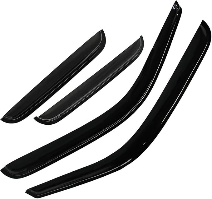 4pcs Side Window Deflectors Window Visors by Unknown
